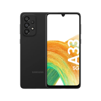 Begagnad Samsung Galaxy A33 i färgen svart