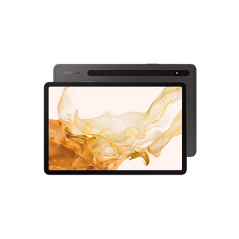 Begagnad Samsung Galaxy Tab S8 i färgen grafit