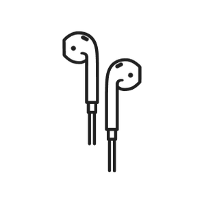 Earpods Lightning-hörlurar
