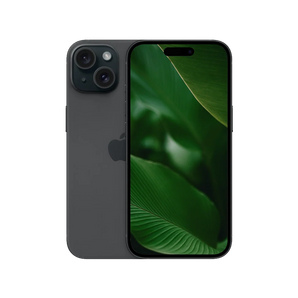 Begagnad iPhone 15 Plus i färgen svart