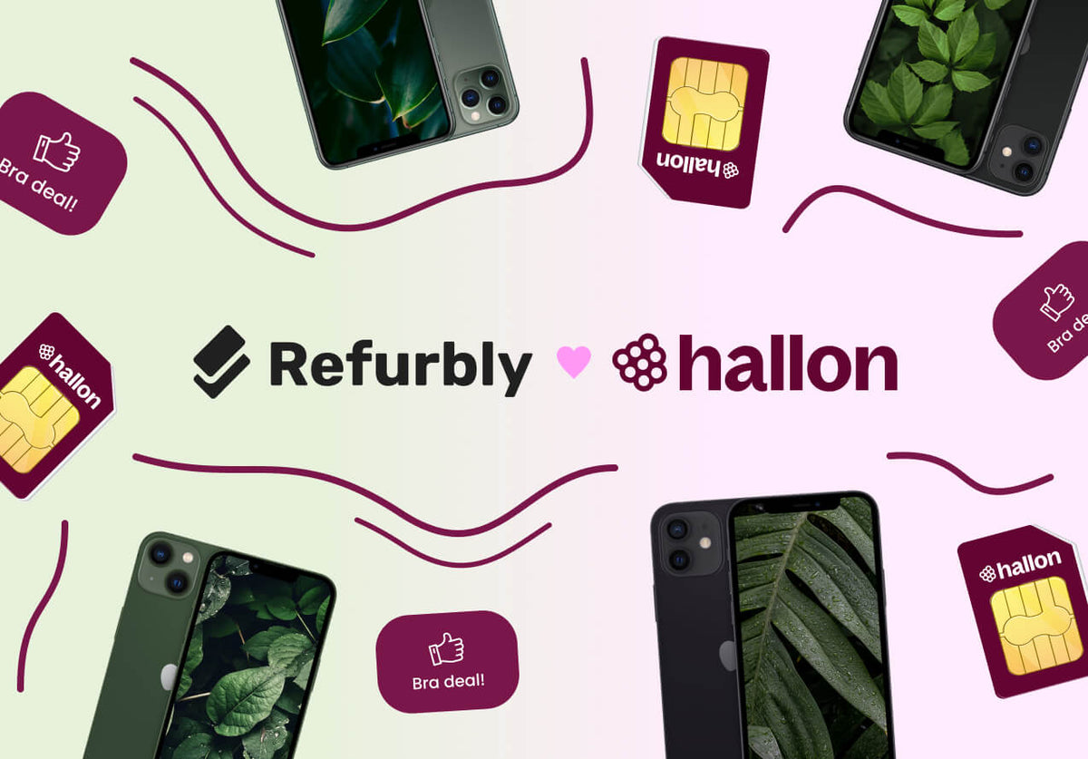 Refurbly 💚 Hallon: Renoverad teknik med flexibla abonnemang