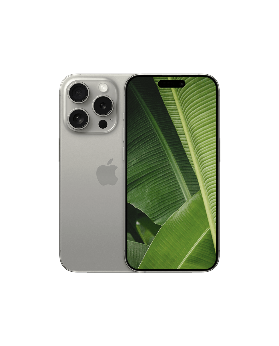 iPhone 15 Pro — Natural Titanium / / Okej skick