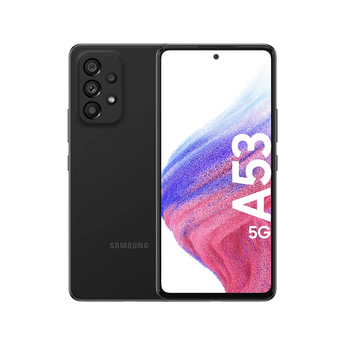 Begagnad Samsung Galaxy A53 i färgen svart