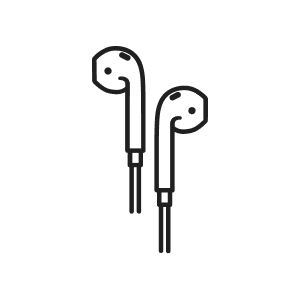 Earpods Lightning-hörlurar