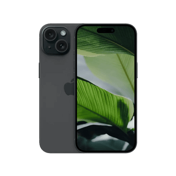 Begagnad iPhone 15 i färgen svart