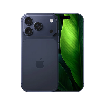 Begagnad iPhone 17 Pro Max i färgen deep blue