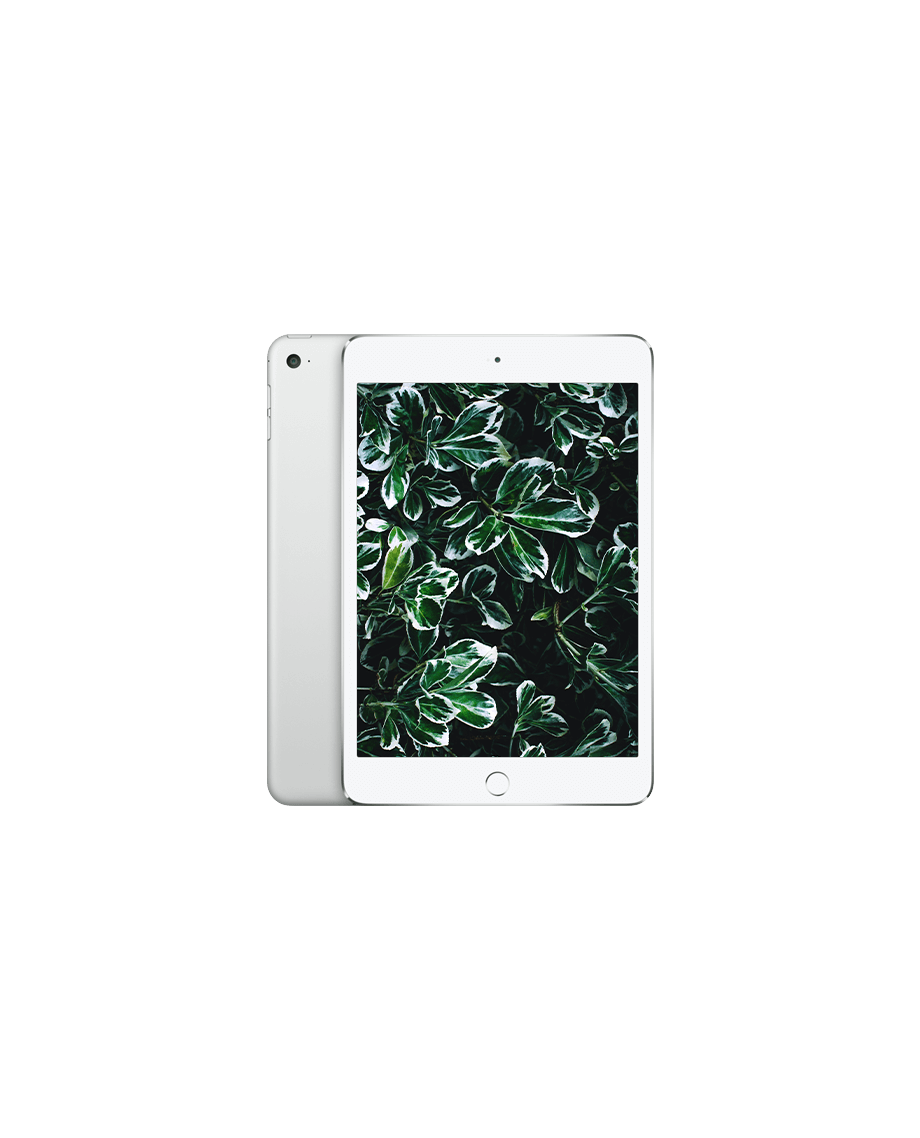 iPad Mini 4 Wi-Fi + — Silver / 16GB / Nyskick
