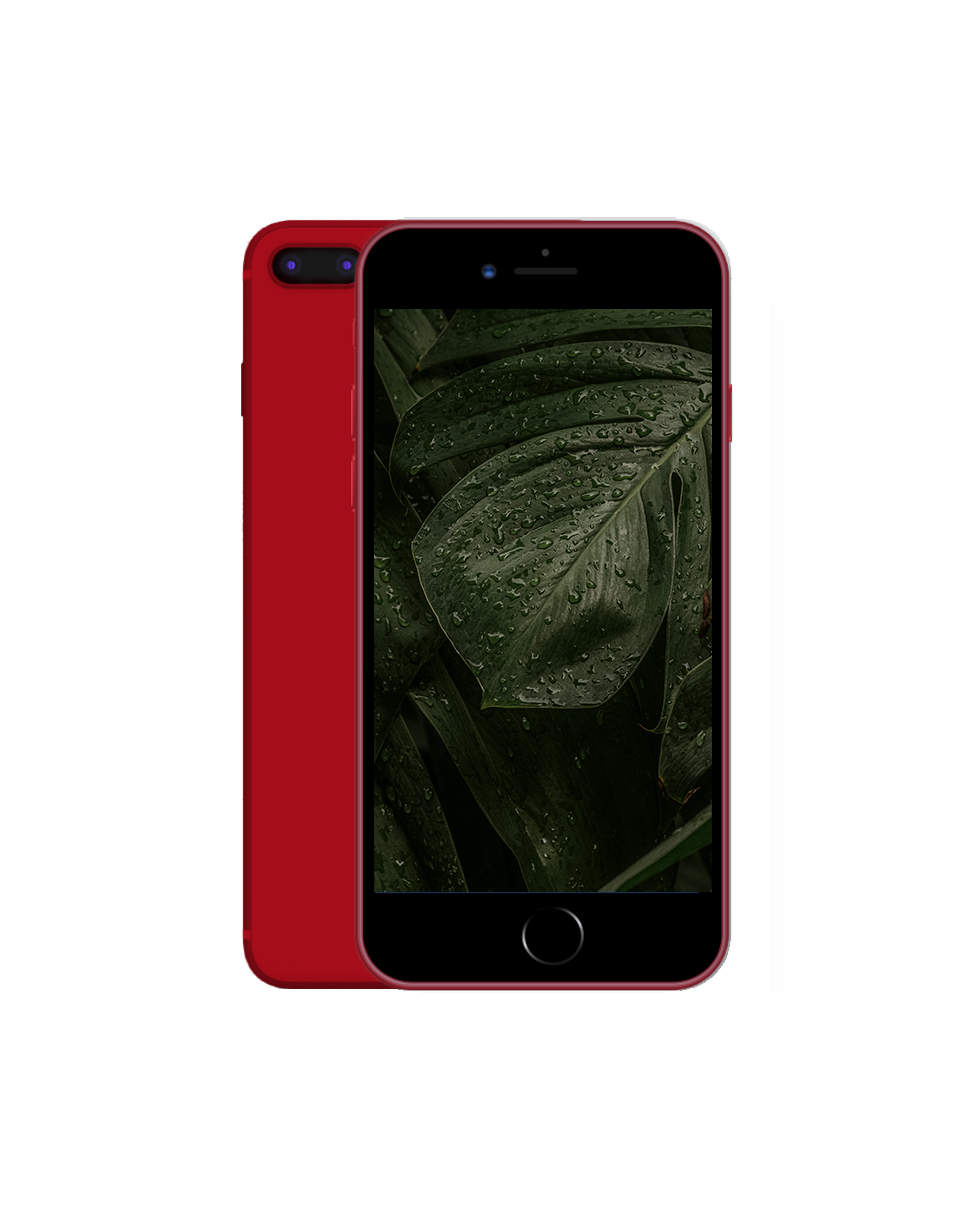 iPhone 8 Plus — Röd / / Nyskick