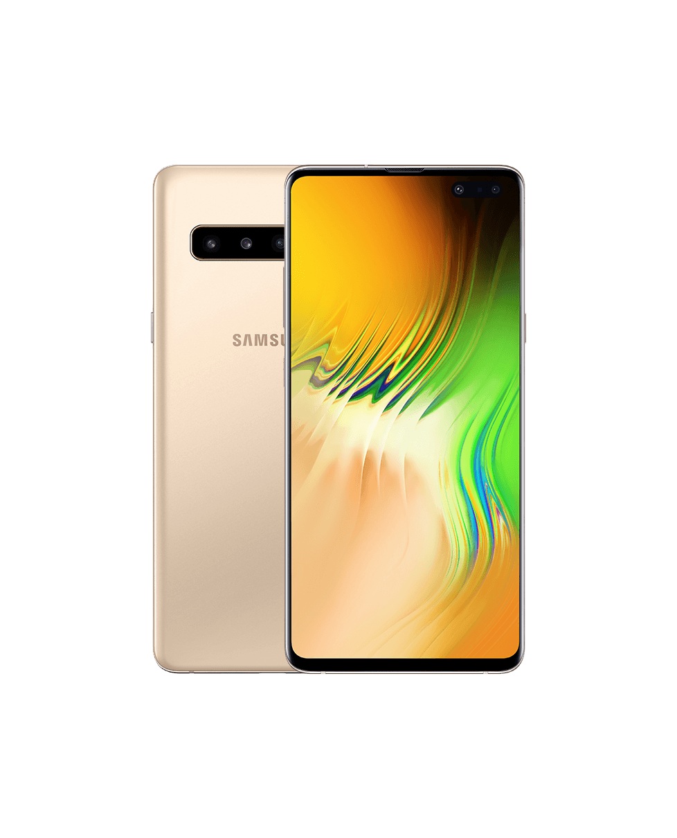 Galaxy S10 — Royal Gold / / Nyskick